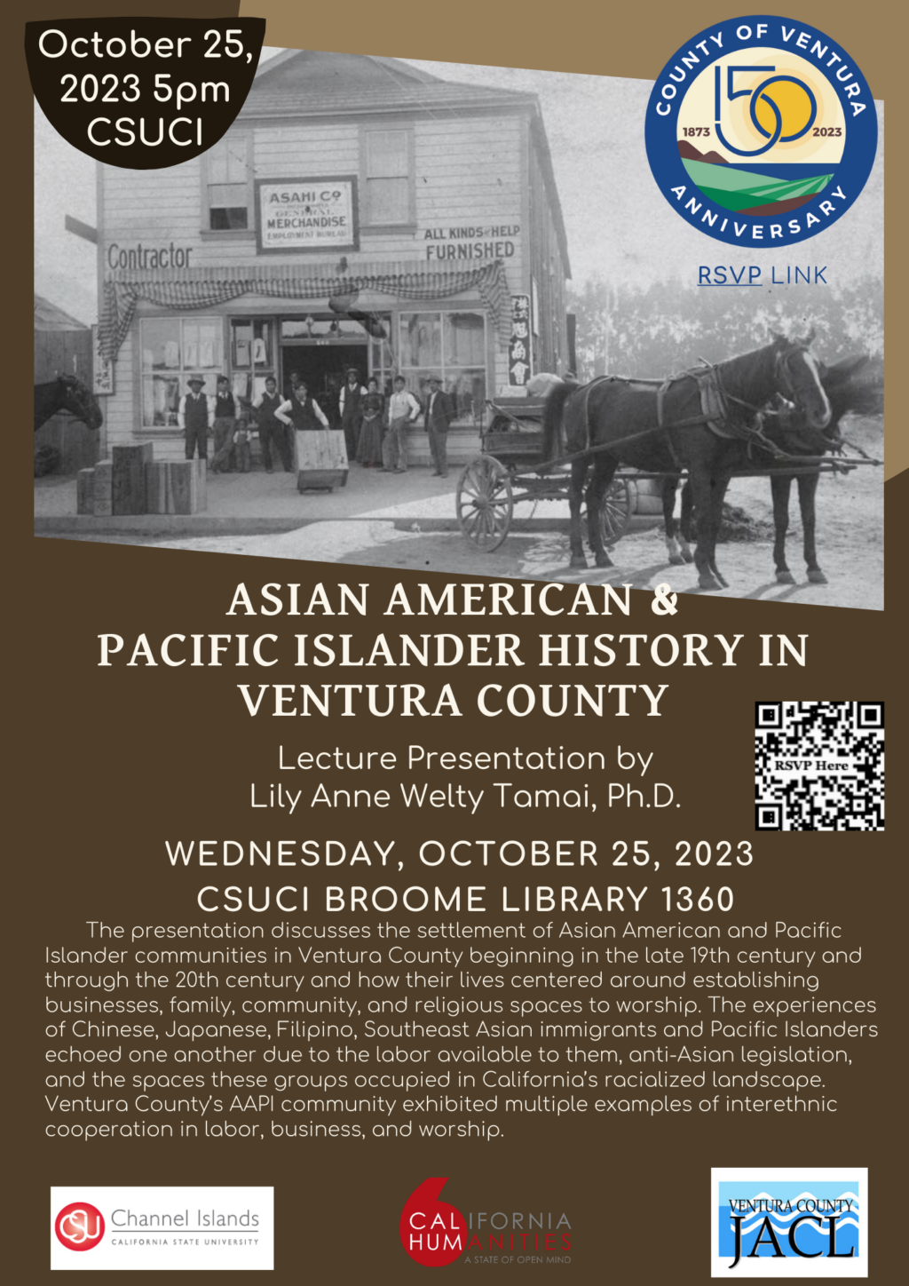 ASIAN AMERICAN & PACIFIC ISLANDER HISTORY IN VENTURA COUNTY